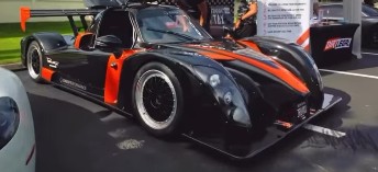 black-and-orange Radical SR-series race car stole the spotlight at Supercar Saturdays Florida with its aggressive aero and pure motorsport design.