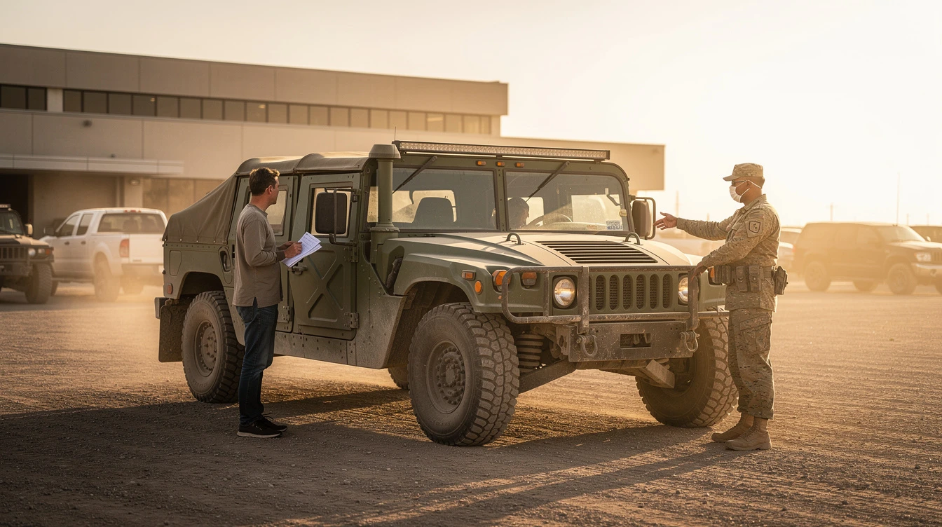 Tips for registering a military HMMWV - Dirt Legal