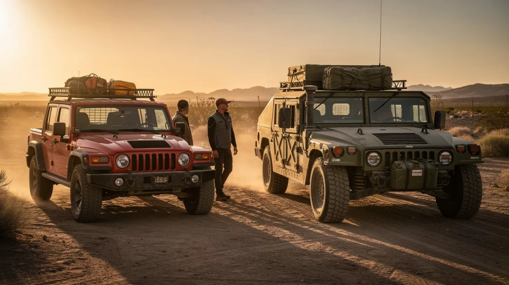 What is the difference between a Jeep and a Humvee or HMMWV? - Dirt Legal