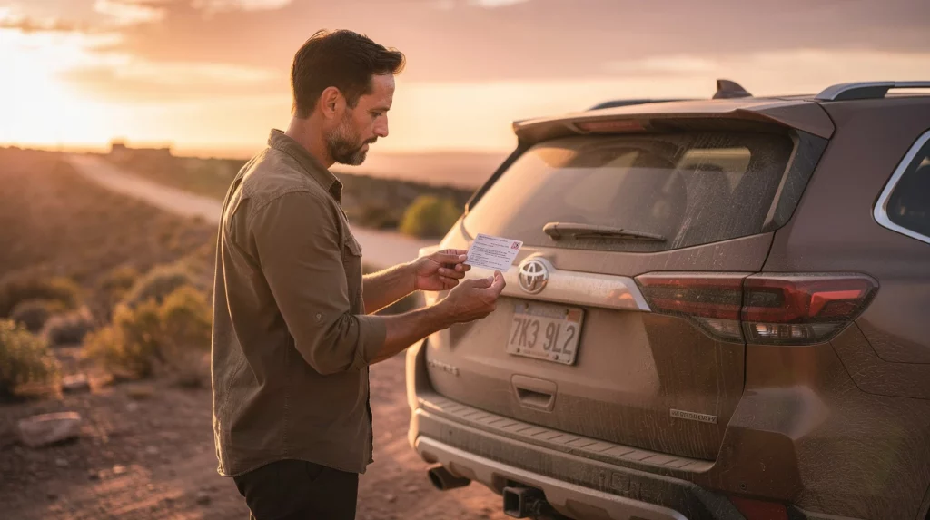Where do I find my vehicle registration number? Is it the same as my plate number? - Dirt Legal