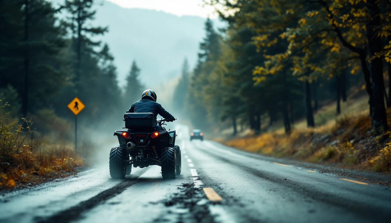 Riding ATVs (All-Terrain Vehicles), UTVs (Utility Task Vehicles), or dirt bikes on public roadways - Dirt Legal