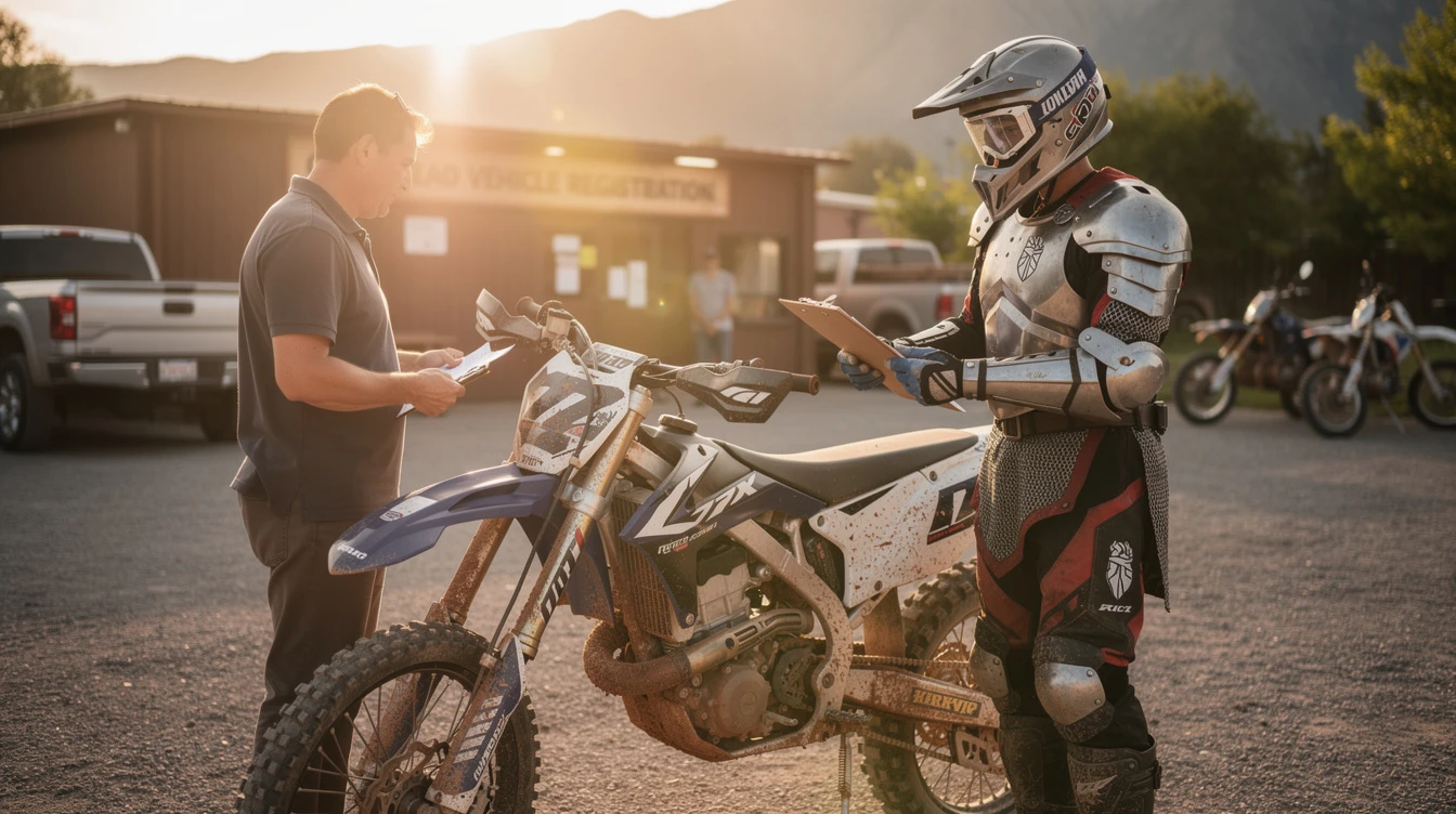 Lionheart, the Knight will be registering his newest Dirt Bike with Dirt Legal! | Dirt Legal - Dirt Legal Lionheart, the Knight will be registering his newest Dirt Bike with Dirt Legal! - Dirt Legal
