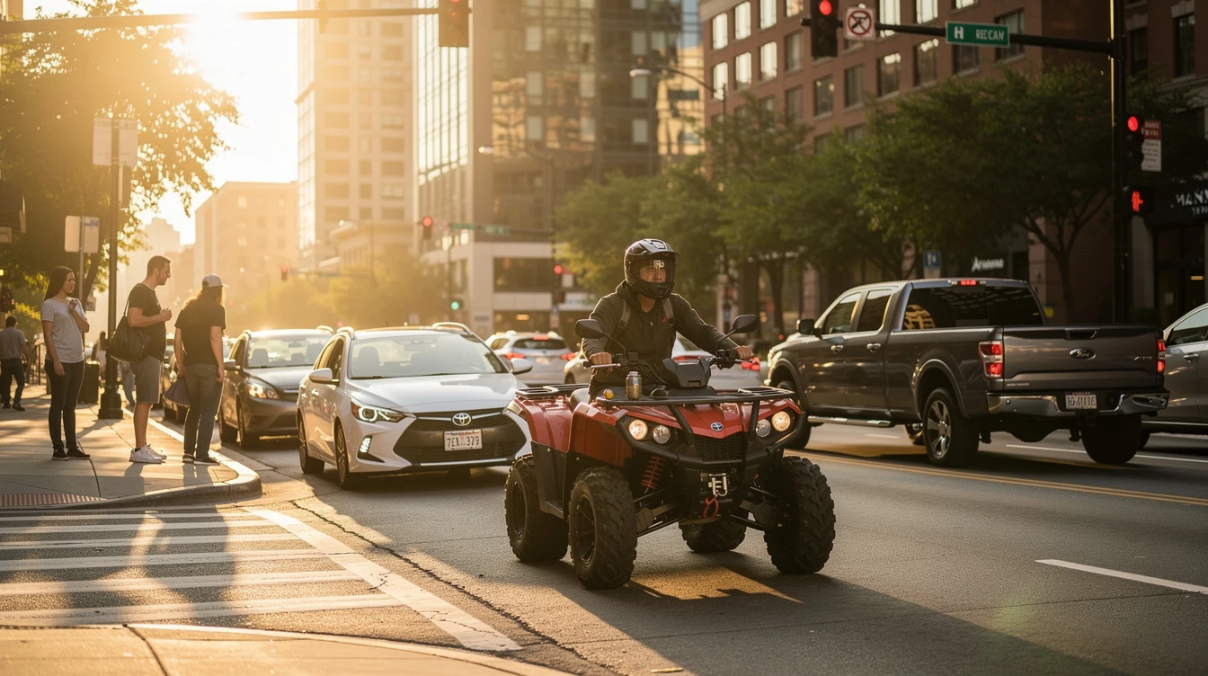 are ATV's allowed on city streets? - Dirt Legal